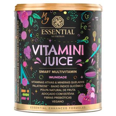 Imagem de Vitamini Juice Multivitamínico - Uva - 280,8g - Essential Nutrition