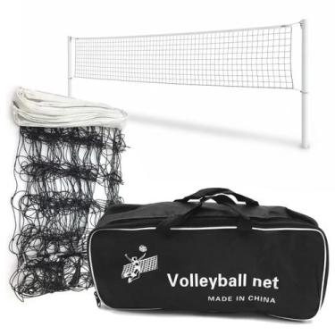 Imagem de Rede Volei Voleibol Futevolei Praia Volley Esporte Treino Ar Livre Esc