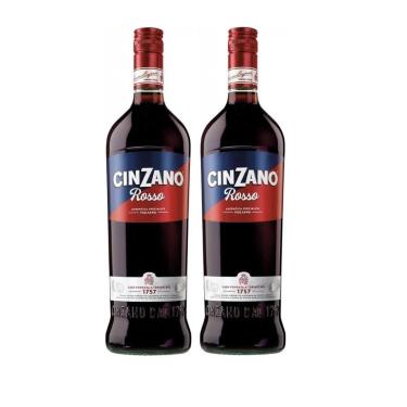 Imagem de Kit Vermouth Cinzano Rosso 1000ml 2 Unidades