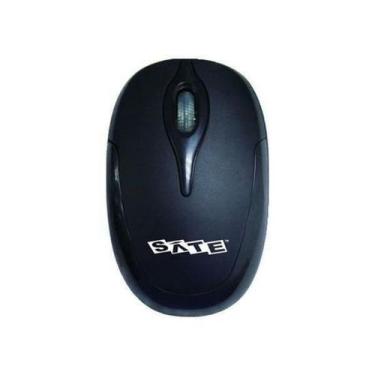 Imagem de Mouse Sate A-80 USB Preto Retratil - Satellite