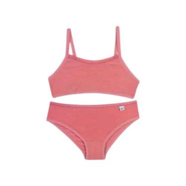 Imagem de Conjunto Top e Calcinha Miss DelRio 493521 Infantil Modal T. M/GG, M, 