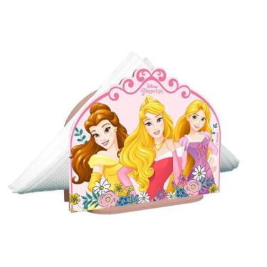 Imagem de Porta Guardanapo - Princesas - MDF - 1 unidade - Grintoy - Rizzo