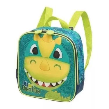 Imagem de Lancheira Térmica Infantil Costas Meninos Dinossauro Fun Rex - pacific