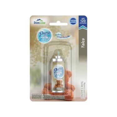 Imagem de Refil Odorizador Ambiente 12ml Talco Puro Ar Domline - Dom Line