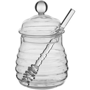 Imagem de Meleira Apis Home&Co 13x8x9cm Borossilicato Transparente 200ml para Me