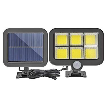 Imagem de AIZHIYI COB 120LED Solar Motion Sensor Wall Light Outdoor Impermeável Jardim Lâmpada