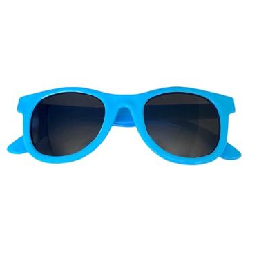 Imagem de Óculos De Sol Infantil Criança Com Proteção UV400 (Azul Claro)