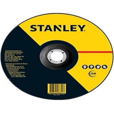 Imagem de Stanley Disco de Corte Fino Abrasivo Metal e Inox 7" x 1,6mm x 7/8", Ferramenta Ideal para Cortes Diversos, Modelo STA8067