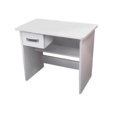 Imagem de Mesa De Estudos/Notebook - Cor Branca - Bella Vercelli, Branco