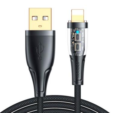 Imagem de Cabo Usb 2.0 Para Lightning Turbo Rápido 1,2m Preto Joyroom