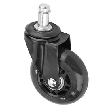 Imagem de Rodas para Cadeiras de Escritório, Rodas Com Rodízios, Rodízios para Móveis de Escritório Com Rolamento Duplo 5 Peças de 2,5 Polegadas de Alta Carga e Silenciosas para Cadeira de