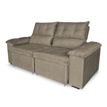 Imagem de Sofá Retrátil e Reclinável 2 Lugares Verona 2,50m - Élpis Móveis - Élp