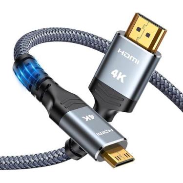 Imagem de Cabo HDMI para HDMI Highwings Mini 25 pés 4K 60 Hz para tablet HDTV