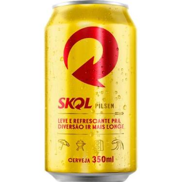 Imagem de Cerveja Skol Pilsen lata 350ml