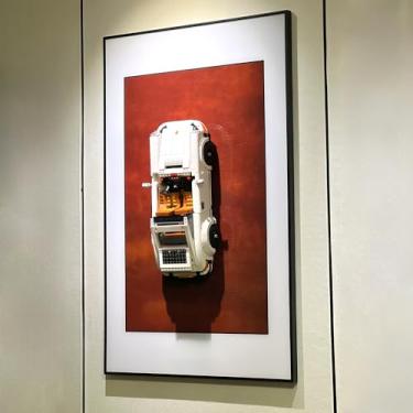 Imagem de iLuane Painel De Exposição Para Ícones Lego Porsche 911 10295, Conjunto Construção, Itens Colecionáveis Adultos, Suporte Parede, Decoração Casa Ou Escritório (Carro Não Incluso)