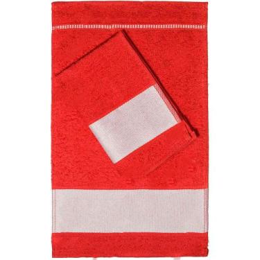 Imagem de Lavabinho Barra Transfer Para Sublimação 24X38cm ENGOTEX, Vermelho