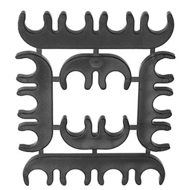 Imagem de Separadores de fios de ignição divisor de fio de ignição 8 mm kit separador de fios ABS preto à prova de desgaste resistente ao calor durável braçadeira separadora