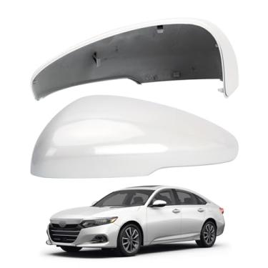 Imagem de LOIYLLEN Substituição da capa do espelho do lado do motorista para Honda Accord 2018 2019 2020 2021 2022 - Capas de espelho do lado esquerdo, acessórios da tampa do espelho retrovisor com lâmpada