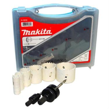Imagem de Serra Copo Bi-Metal 51mm Kit com 6 Peças - D-47123 - MAKITA