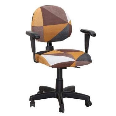 Imagem de Capa Cadeira Escrítório E Longarina Encosto Assento Malha 2P - Ametist