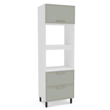 Imagem de Paneleiro Torre Quente 2 Portas 1 Gaveta Amara Politorno