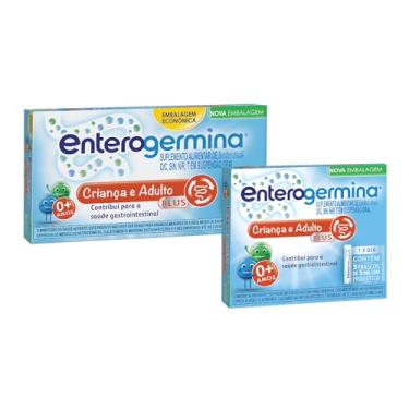 Imagem de Kit Enterogermina Plus Probiótico, 10 unidades de 5 ml + Enterogermina Plus Probiótico, 5 unidades de 5 ml