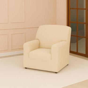 Imagem de Capa Protetora De Sofá Coladinha para Poltrona 1 Lugar , Sala, Quarto,