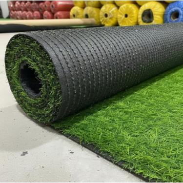 Imagem de Grama sintetica 20 mm 0,5 metro quadrado Bicolor 0,5 m2 (0,5mx1m) area de lazer decoração pet esportes academia tapete pet mat tapete casa entrada meio metro