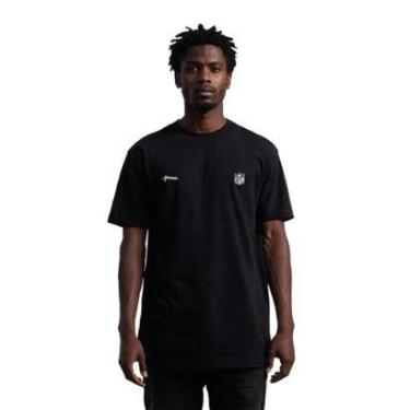 Imagem de Camiseta Bold Approve X NFL - Preta-Unissex