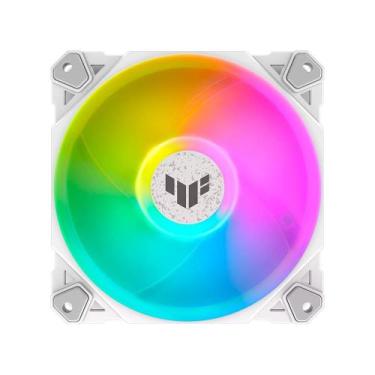 Imagem de Ventoinha ASUS Tuf Gaming TF120, 120mm, Led ARGB, Branco - 90DA0033-B0