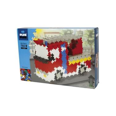 Imagem de Blocos De Montar Plus Plus Mini Basic Fire Truck 760 Peças