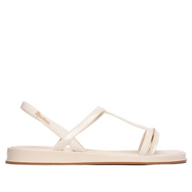 Imagem de Sandália Rasteira Feminina Ipanema Glow Bege/Dourado, Bege, 38