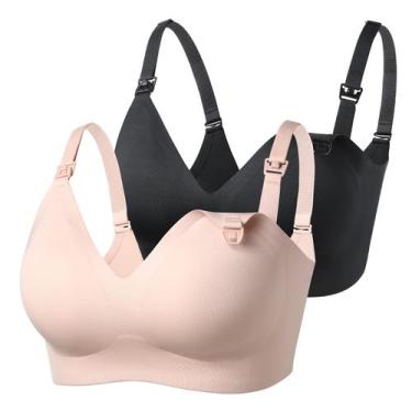 Imagem de Sutiã de amamentação Sutiã de maternidade Momcozy Seamless Ultra Comfo