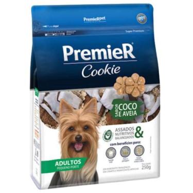 Imagem de Biscoito Premier Cookie Cães Adultos Coco E Aveia 250G