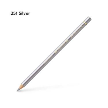 Imagem de Lápis de Cor Faber Castell Polychromos Avulso, 251 Silver