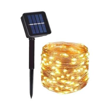 Imagem de Luzes De Cordão LED Solares À Prova d'Água 7M 12M 22M 32M Para Jardim,