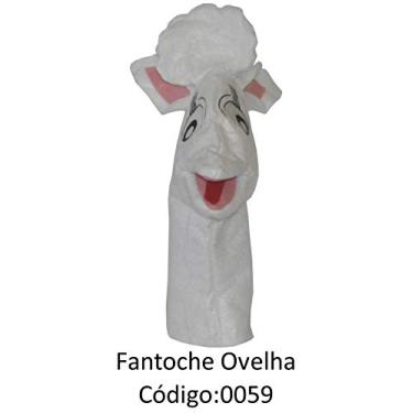 Imagem de FANTOCHE OVELHA ANIMAL DOMÉSTICO - TIA PAULA FANTOCHES