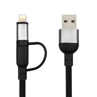 Imagem de Cabo Duo 120cm iPhone/iPad, Adam elements, Outros Acessórios para Notebooks, Grey