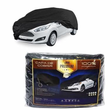 Imagem de Capa Couro cobrir Ford New Fiesta Hatch Impermeável Forrada (P308)