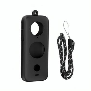 Imagem de Capa de Silicone + Cordão de Segurança para Insta360 ONE X2 - Sunnylif