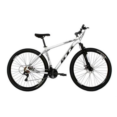Imagem de Bicicleta GTI Roma Aro 29 Alumínio 21v para Passeio e MTB Freio a Disco