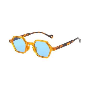 Imagem de Óculos de Sol Hexagonais Pequenos - Moda Irregular para Mulheres, Mold