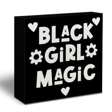 Imagem de Kneaotoaji Placa de madeira - placa de caixa de madeira, decoração de casa, decoração de sala de aula 12 x 12, 425