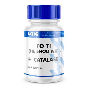 Imagem de Fo Ti (He Shou Wu) + Catalase - 30 Cápsulas