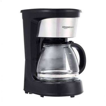 Imagem de Cafeteira 5 xícaras com Filtro Reutilizável, 110V, , Preta