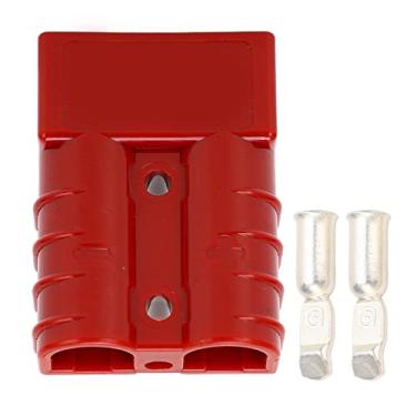 Imagem de Conector de alimentação GRCFUMO, acessório de conector de crimpagem 50A 600V SB50A com terminal de 2 unidades, kit de conector rápido de bateria estável para painel solar, (Rosso)