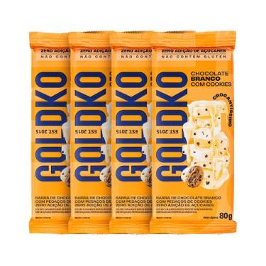Imagem de Leve 4, Pague 3 - Barra de chocolate branco com cookies zero adição de
