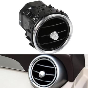 Imagem de Bright black,Front Right,TPUIZUS 1 Pcs Conjunto Da Grelha De Ventilação Do Ar Condicionado Central Do Console Do Carro para Mercedes Benz C Class W205 para GLC Class W253 2015-2021 2058301154