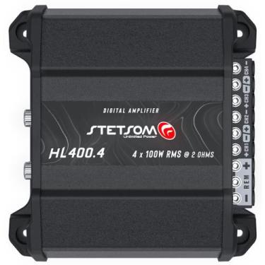 Imagem de Módulo Amplificador Digital Stetsom HL400.4 400W RMS 4 Canais 2 Ohms