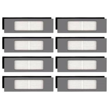 Imagem de (8 peças) Filtro HEPA para Ecovacs DEEBOT OZMO N10 N10 Plus 920 950 T8